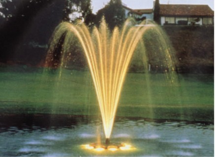 Головы сопла фонтана Tassel латунного клапана серебряные для на открытом воздухе фонтанов