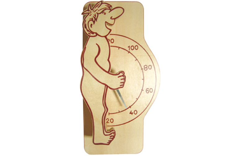 Термометр/часы сауны аксессуаров подогревателя сауны пара деревянные для гостиницы