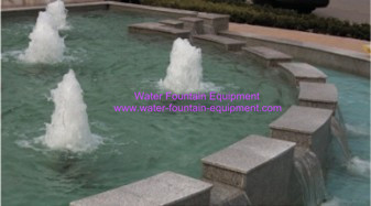 Нержавеющая сталь сопла фонтана 304 чашек пенится декоративный клокотать особенности воды