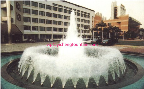 Фиксированные сопла латунные SS фонтана брызг формы вентилятора/латунь с материалом Chrome