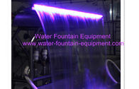 Фонтан водопада нержавеющей стали с лампой цвета СИД RGB внутри AC24V экспортеров 