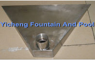 Китай Подгонянные разбрызгивающие головки фонтана формы большого поклонника для падения воды/массажа SS304 производитель 