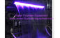 Фонтан водопада нержавеющей стали с лампой цвета СИД RGB внутри AC24V завод 
