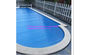 Над земной крышкой PVC системы управления бассейна/бассейна прозрачной голубой материальной завод 