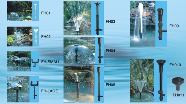 Наивысшая мощность 6000L/h насоса фонтана таблицы погружающийся/фонтана сада