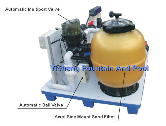 Умный регулятор бассейна оборудования фильтрации с УЛЬТРАФИОЛЕТОВЫМ хлоринатором и регулятором