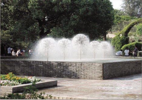 Нержавеющая сталь сопл фонтана хрустального шара/одуванчика для фонтанов сада
