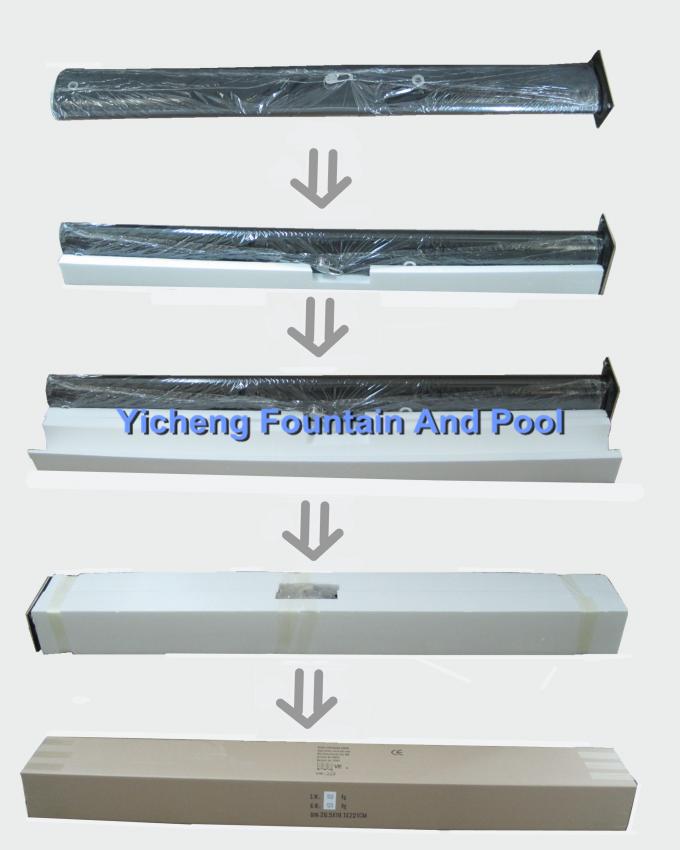 Аксессуары PVC материальные плавая складывают боковые гнуть солнечные ливни вместе 25 литров