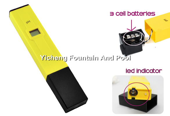 Портативная ручка кармана тестера ph-метра цифров для аквариума и воды бассейна