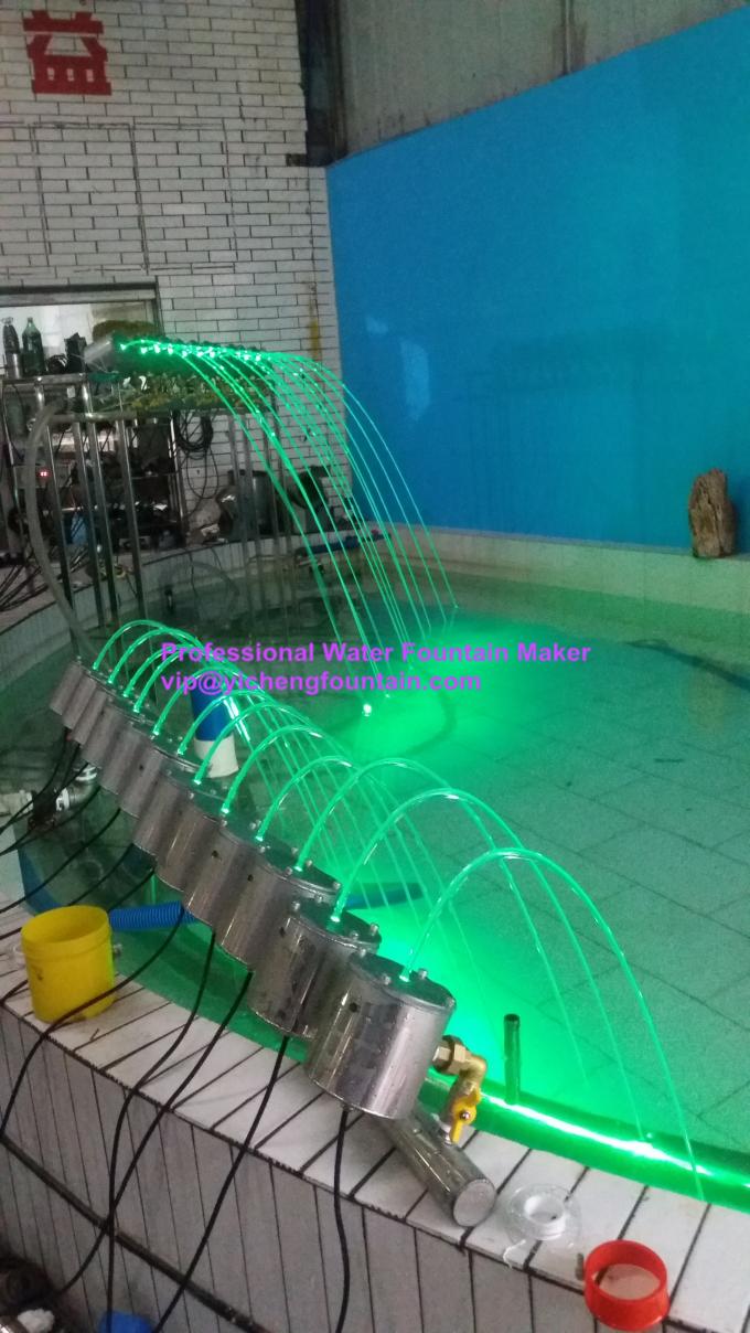 Супер мини стеклянный светлый вход освещения DN15 СИД RGB двигателя оборудования фонтана