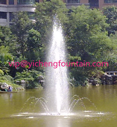 Набор фонтана небольшого сада размера плавая полный для различных прудов и озер